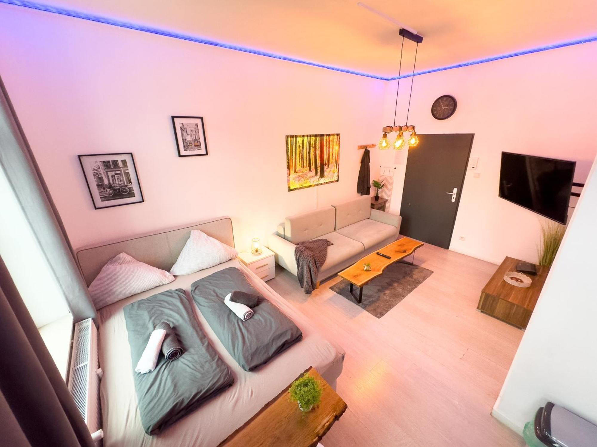 #222 Modernes City Apartment Im Herzen Von Neuss Bagian luar foto